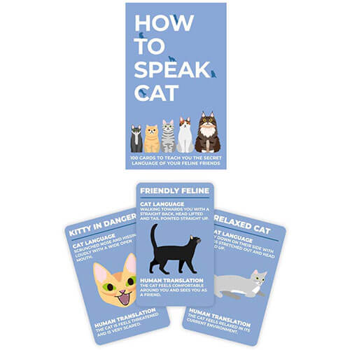 Gift Republic How to Speak Cat Card Game