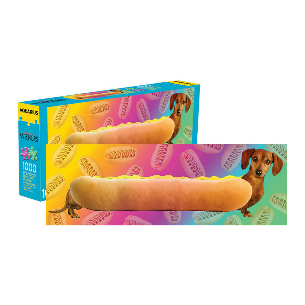 Aquarius Wiener Dog Slim Puzzle (1000pcs)