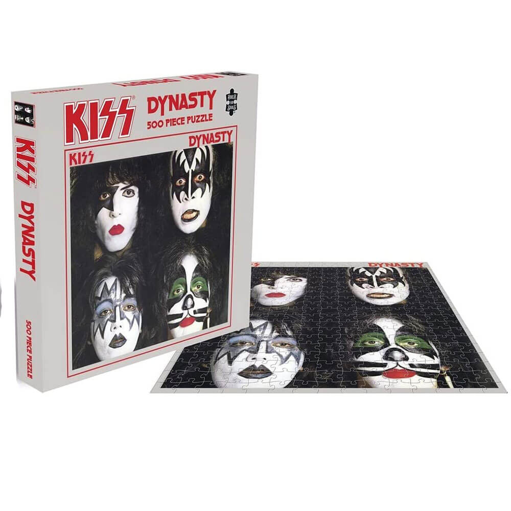  Steinsägen-KISS-Puzzle (500 Teile)