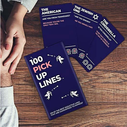 Gift Republic 100 Pick Up Lines Card Game