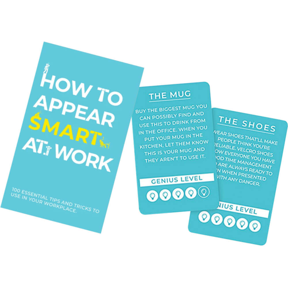 Gift Republic How To Appear Smart At Work Card Game