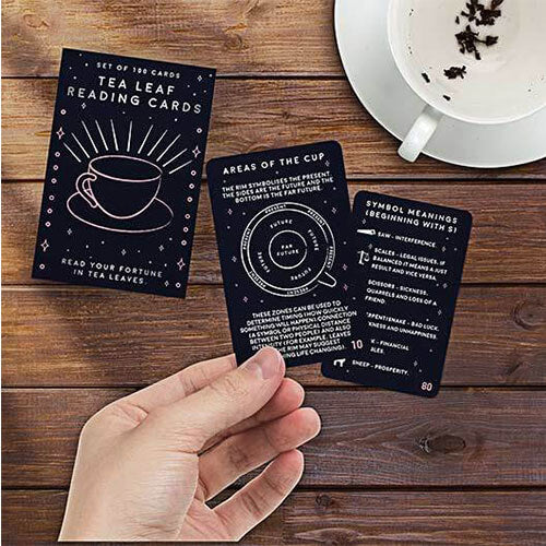 Gift Republic Tea Leaf Reading Card Game
