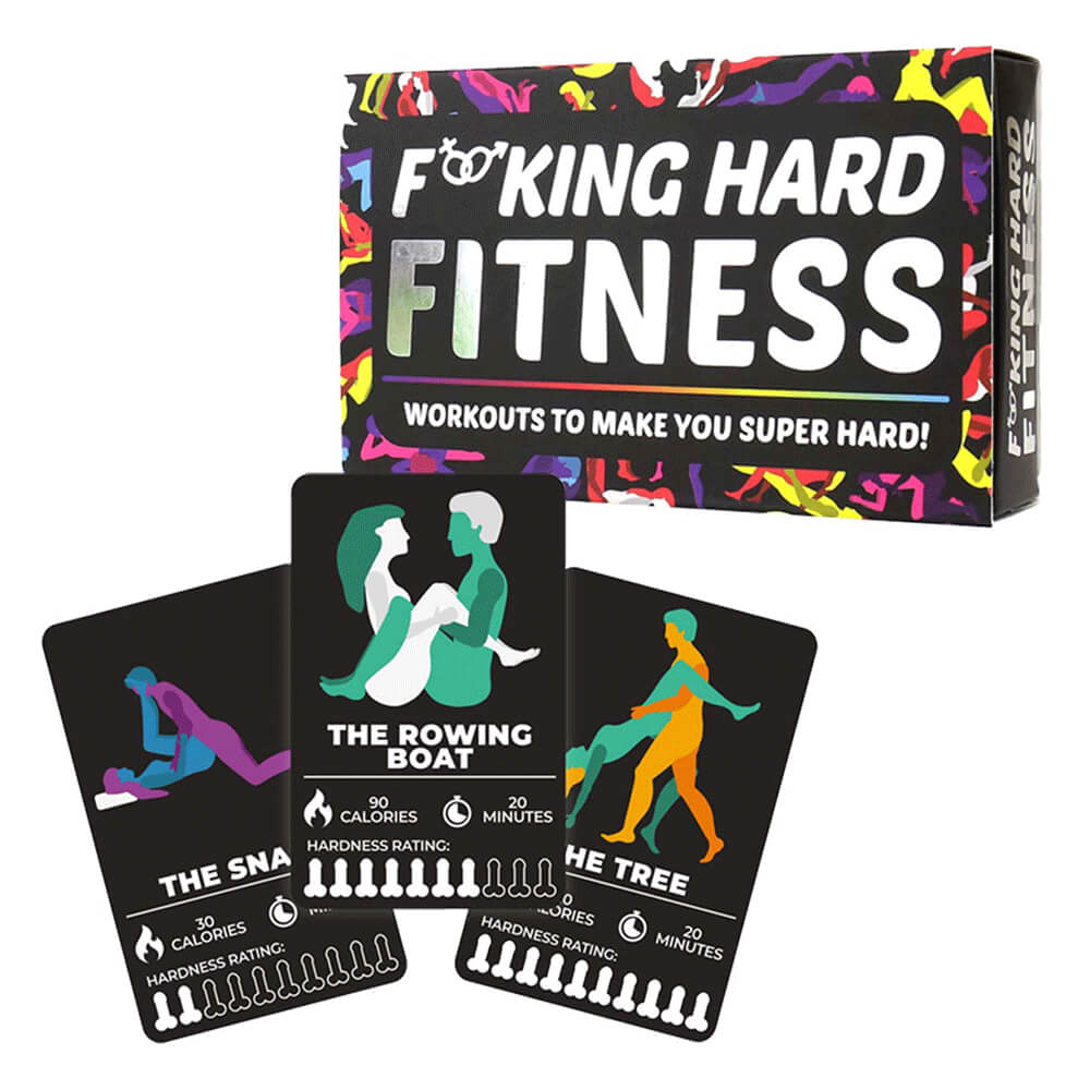 Gift Republic F*cking Hard Fitness Cards