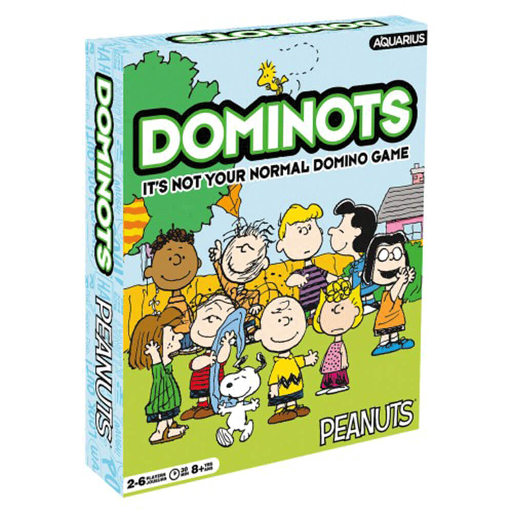 Peanuts Dominots: It's Not Your Normal Domino Game