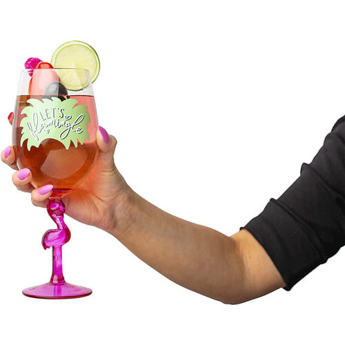 BigMouth Flamingo Design Wine & Cocktails