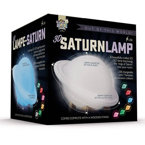 Funtime 3D LED Saturn Lamp