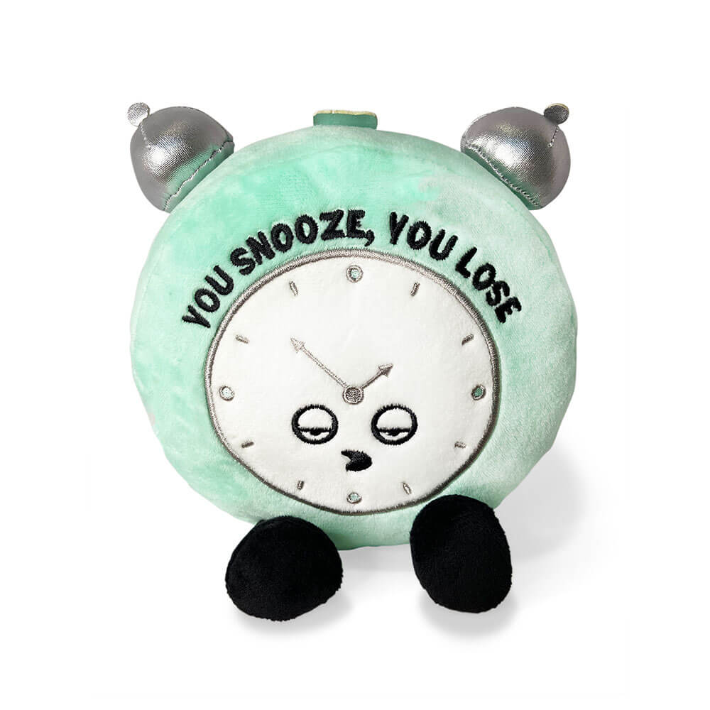 Punchkins You Snooze You Lose Alarm Clock Plush