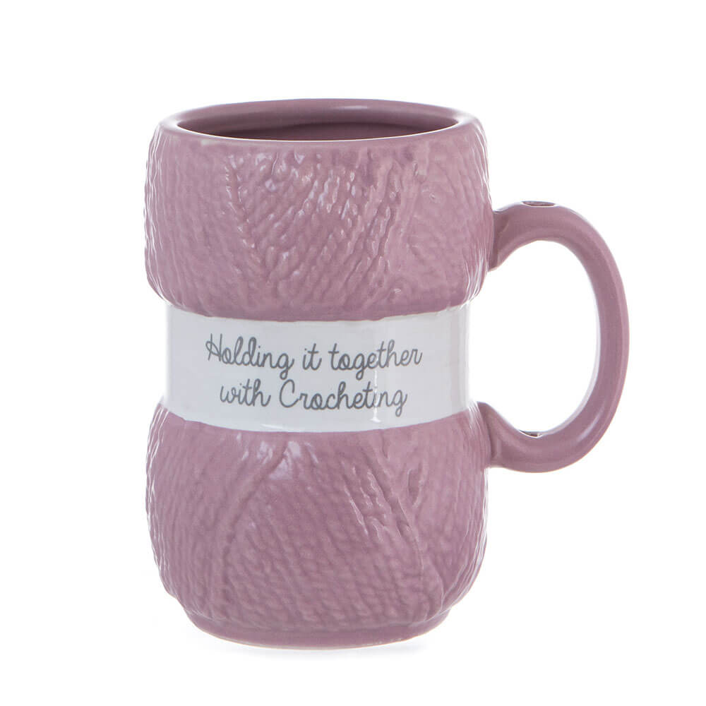 Boxer Gifts Holding it Together Crochet Mug